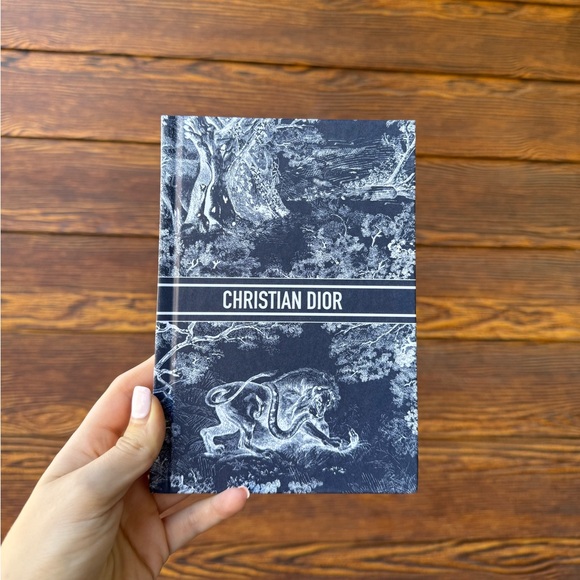 Christian Dior Blue and White Notebook - Picture 1 of 5